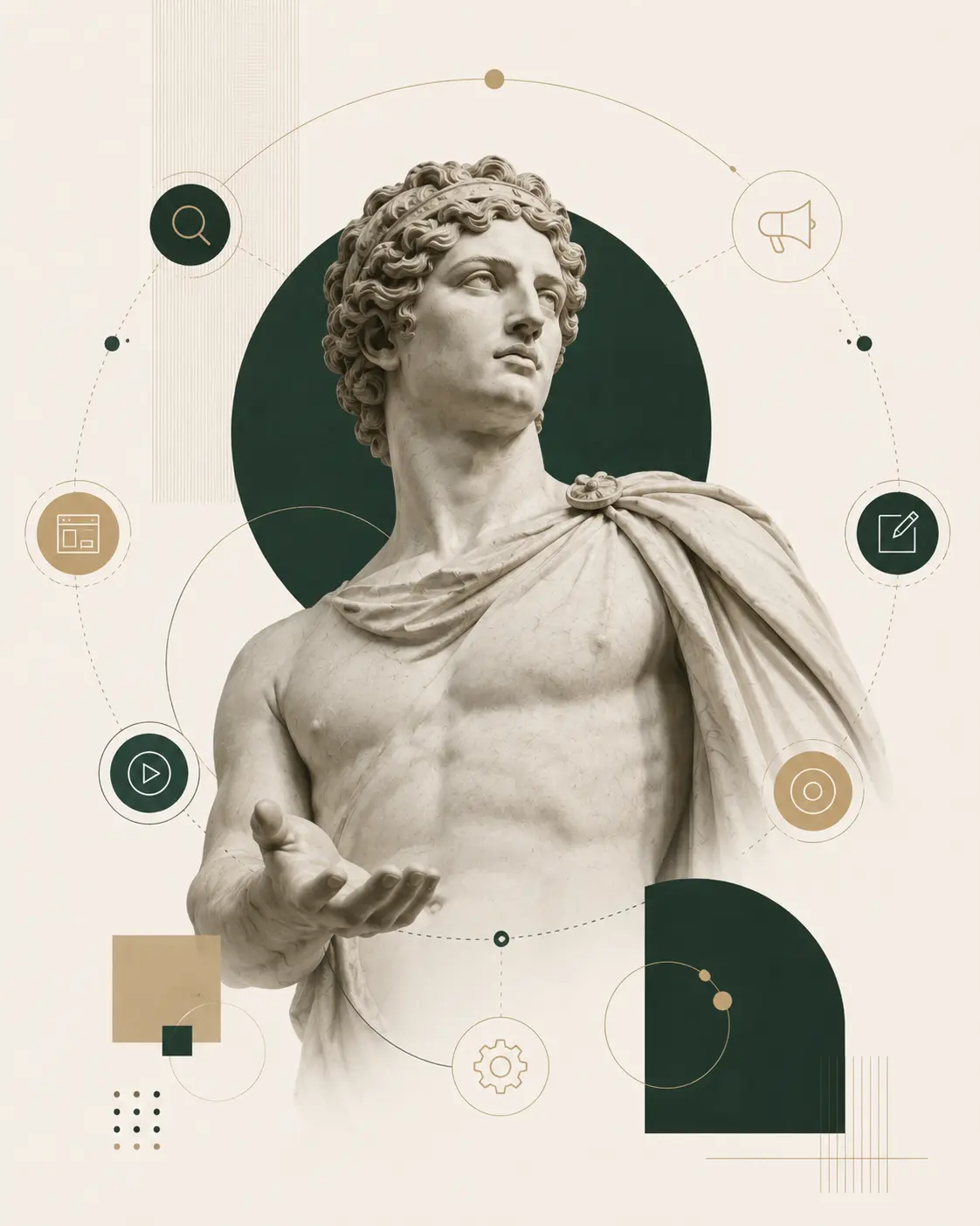 Editorial illustration representing Ermete’s connected services